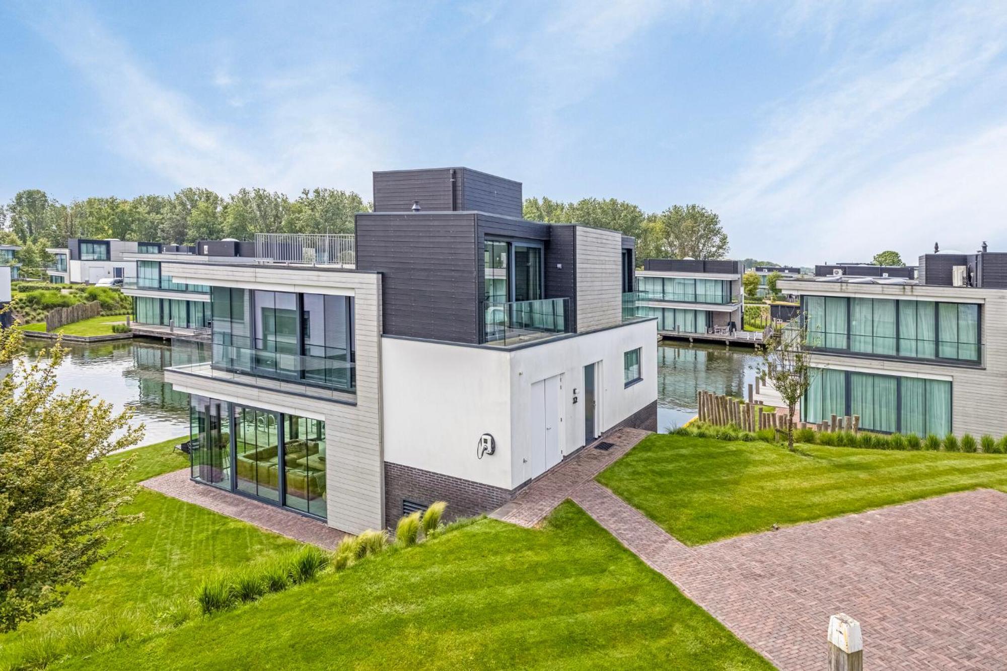 Lake House With Dock At Lake Veere, Zeeland Arnemuiden Luaran gambar