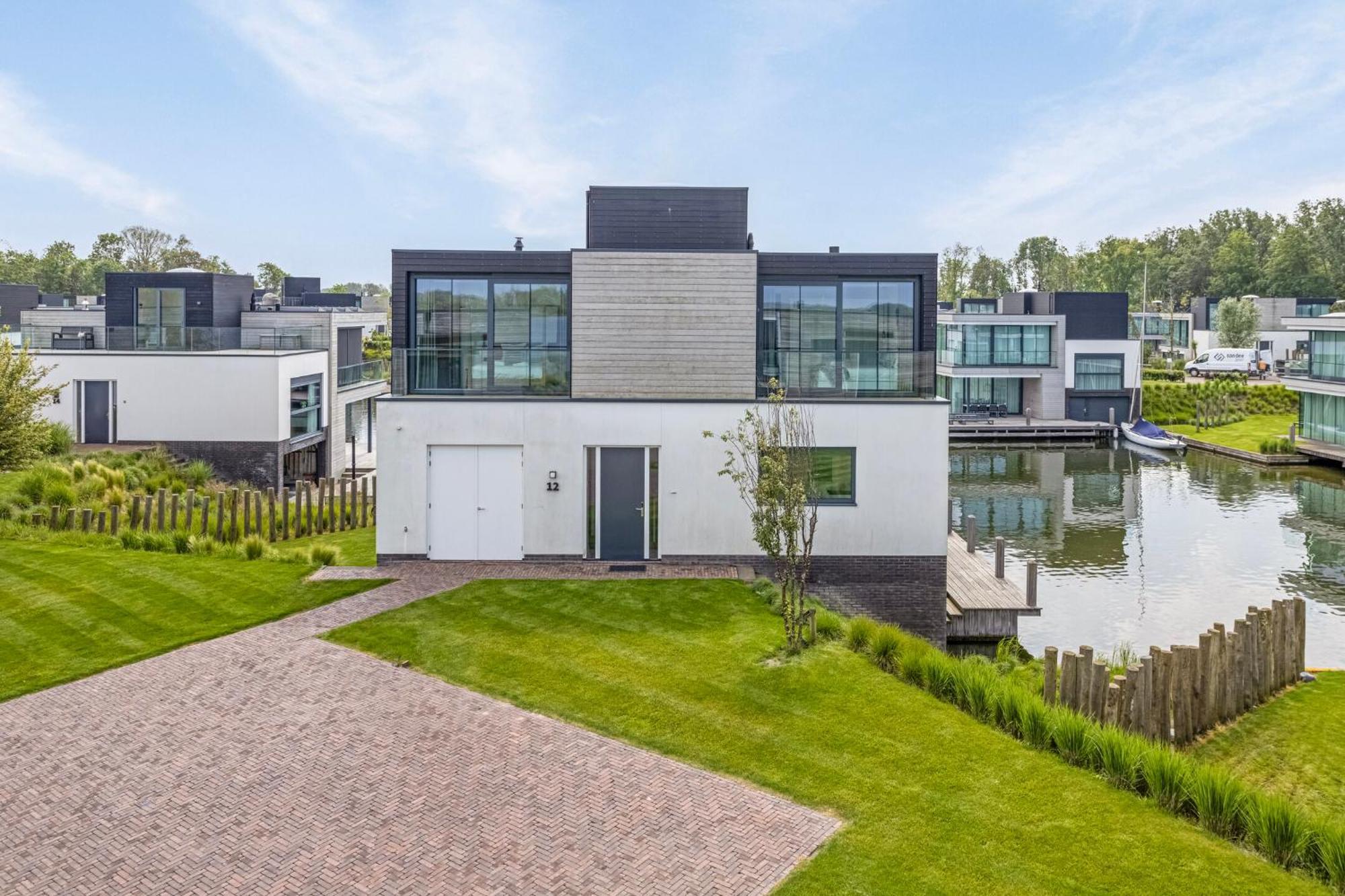Lake House With Dock At Lake Veere, Zeeland Arnemuiden Luaran gambar